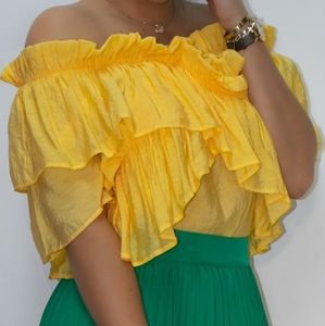 Off the shoulder top